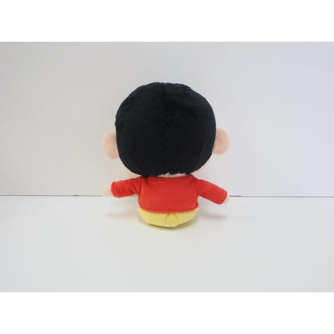 [PRE-ORDER] ตุ๊กตา ชินจัง เสื้อสีแดง กางเกงสีเหลือง size S 10 x 10 x 20 cm นำเข้าจากญี่ปุ่น ชินจังจอมแก่น Crayon Shin-chan SN01 クレヨン しんちゃん