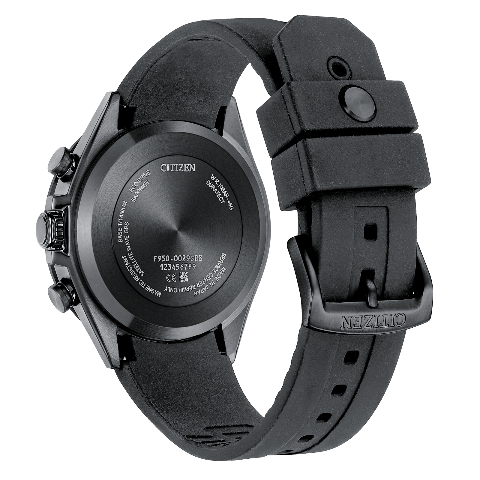 Citizen CC4055-14H นาฬิกาผู้ชาย Eco-Drive Attesa Satellite GPS Timekeeping Men's Watch