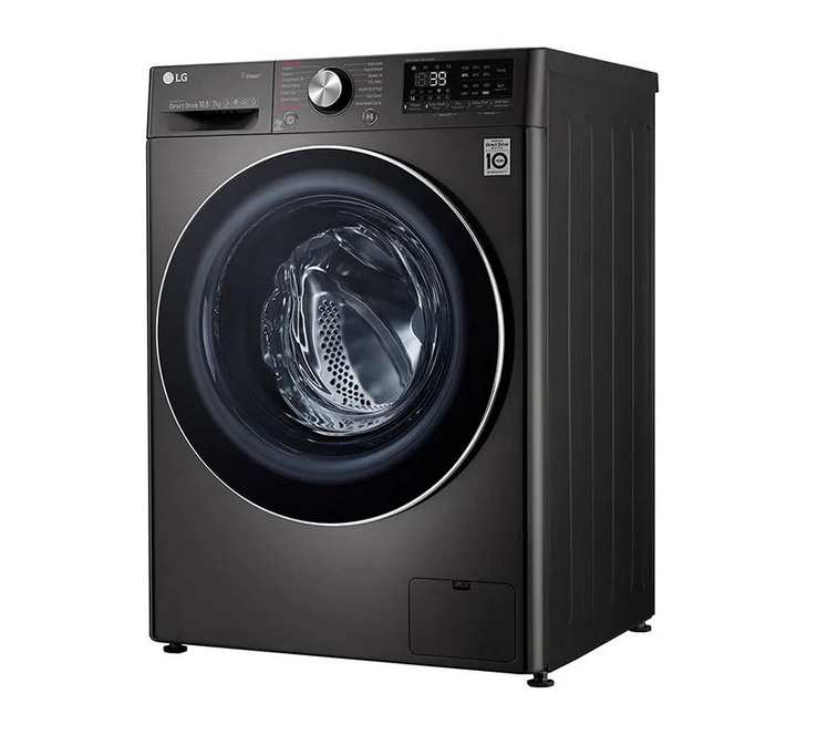 [ผ่อน0% 10ด] LG เครื่องซักผ้า/อบผ้าฝาหน้า (10.5/7 kg) รุ่น FV1450H2B.ABLPETH (ชลบุรี ส่งฟรี)