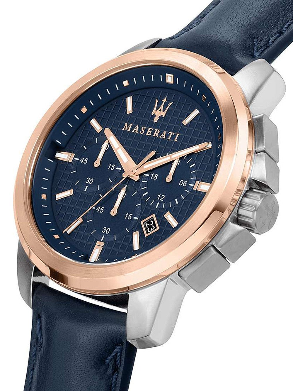 Maserati R8871621015 นาฬิกาผู้ชาย Successo Chronograph Quartz Men's Watch