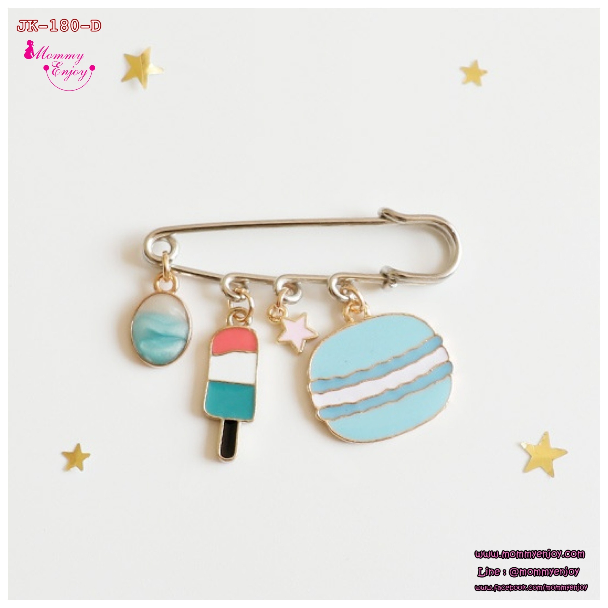 เข็มกลัดติดชุด เข็มกลัดคนท้อง ให้คุณแม่ติดกันได้สารพัด ชุดมาการอง