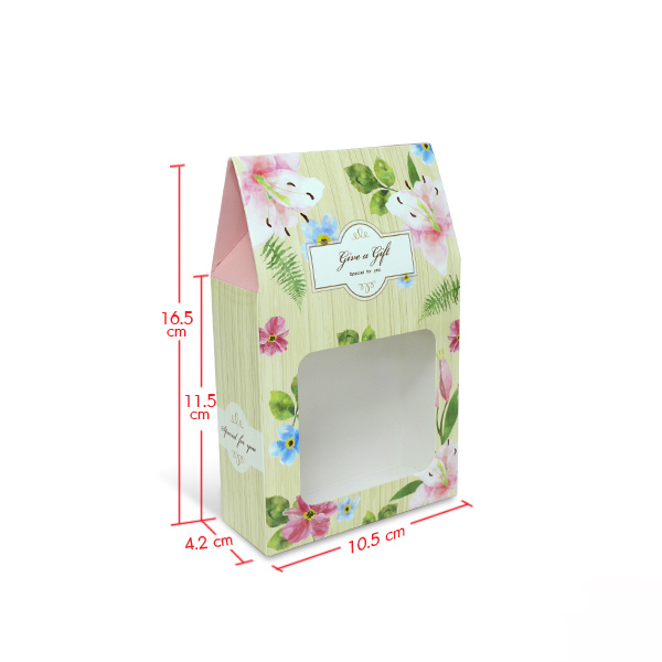 BK68W-003 กล่องจัด Gift set ทรงถุง 4 นิ้ว(20ชิ้น)