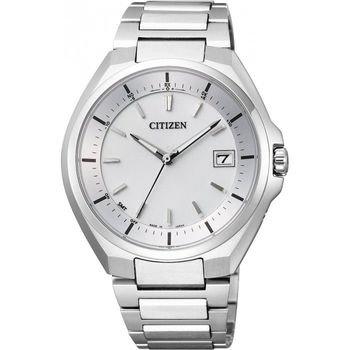 Citizen CB3010-57A นาฬิกาผู้ชาย Eco-Drive Attesa Global Radio Controlled AT Men's Watch