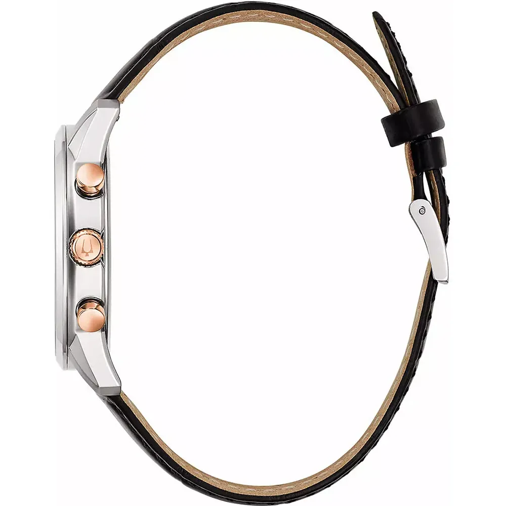 Bulova 98B409 นาฬิาผู้ชาย Chronograph Quartz Men's Watch