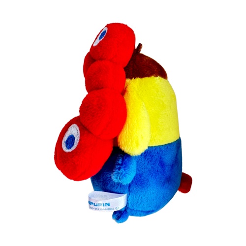 [พร้อมส่ง] พวงกุญแจ ตุ๊กตา ปอมปอมปุริน Pompompurin x MYAKU-MYAKU Official Mascot Keychain งาน Osaka Expo 2025 นำเข้าจากญี่ปุ่น EXPO2025 サンリオキャラクターズ ミャクミャクなりきりぬいぐるみBC ポムポムプリン