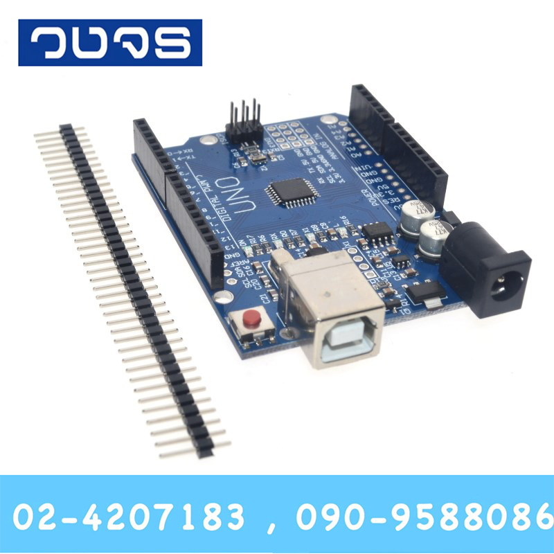 Arduino Uno R3 แบบ SMD พร้อมสาย USB