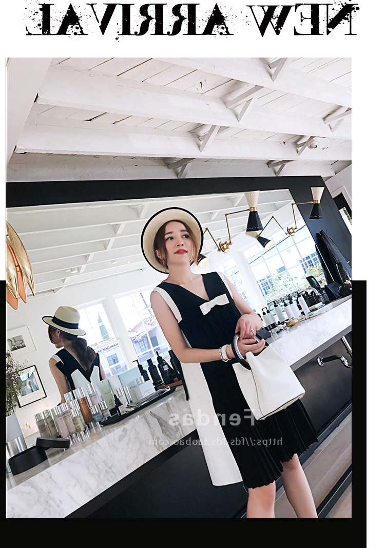 เดรสคลุมท้องแฟชั่นเกาหลี ผ้าชีฟอง คอวี พรีทสวย น่ารักมาก M L XL XXL