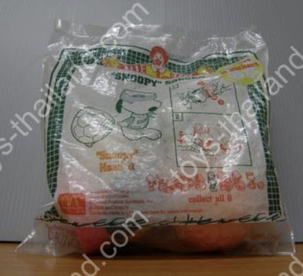 สนูปปี้ชุดนักกีฬาซอคเกอร์จอมโหม่ง (Snoopy Head It) (McDonalds)