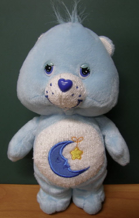 Bed Time Bear โทนสีฟ้า ขนาด 8 นิ้ว (มือสอง)