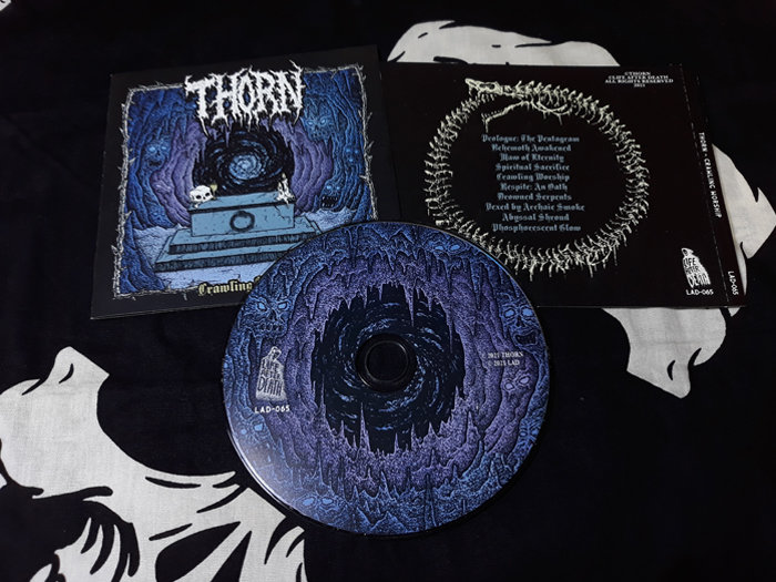 THORN ’Crawling Worship’ CD.