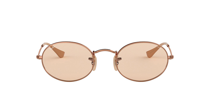 RayBan RB3547N 9131/0Z OVAL FLAT LENSES