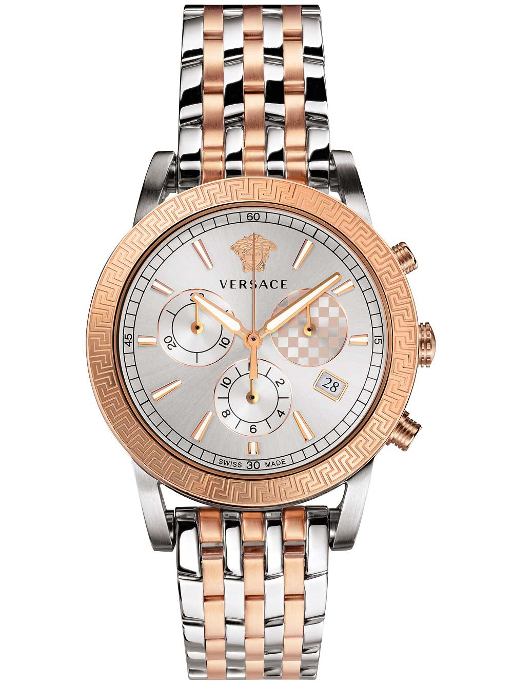 Versace VELT00319 นาฬิกาผู้ชาย Sport Tech Chronograph Quartz Swiss Made Men's Watch