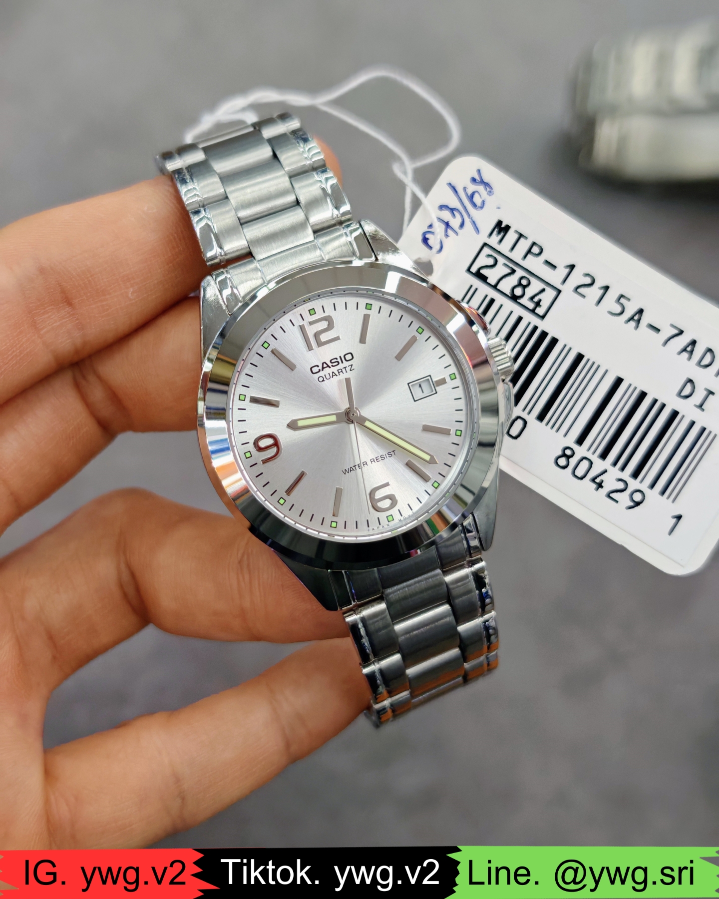 CASIO รุ่น MTP-1215A-7A