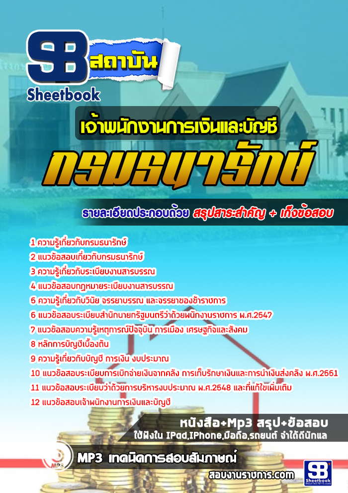 แนวข้อสอบเจ้าพนักงานการเงินและบัญชี กรมธนารักษ์ 2568