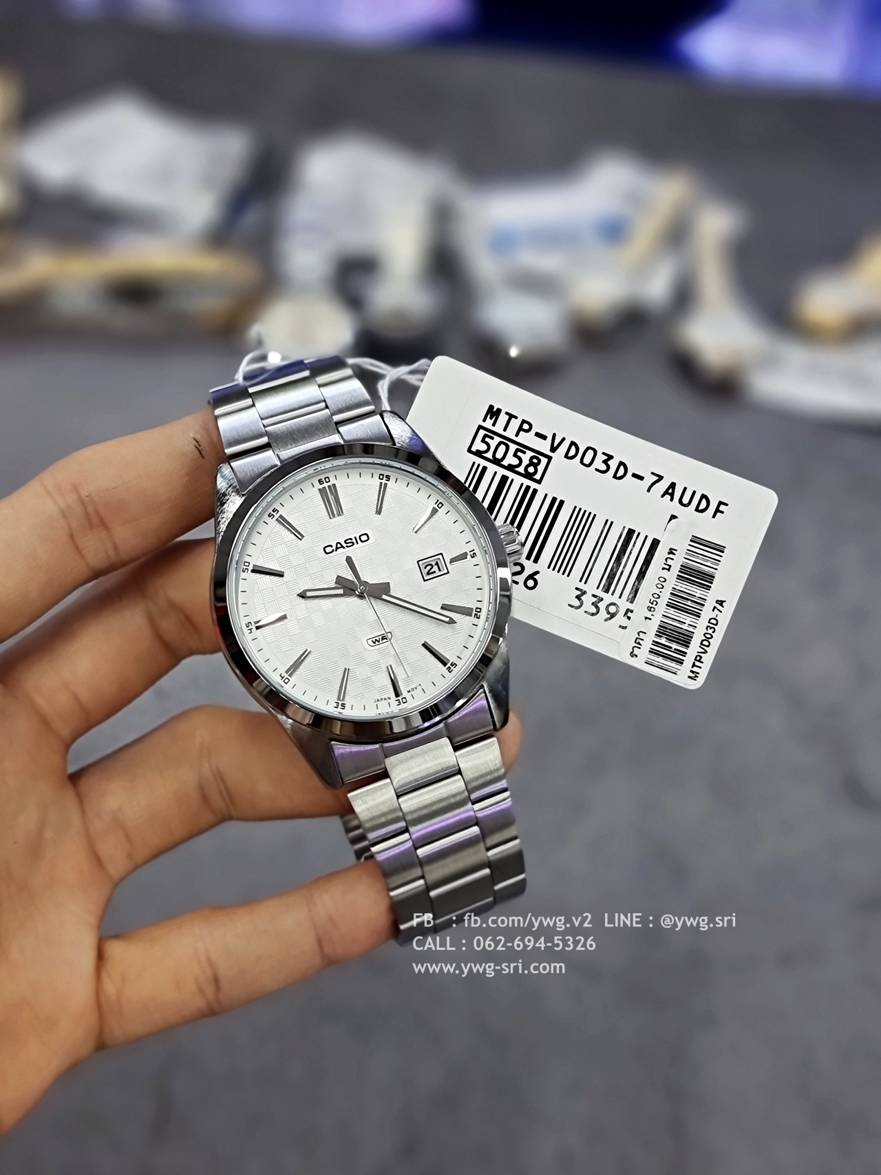 CASIO รุ่น MTP-VD03D-7A