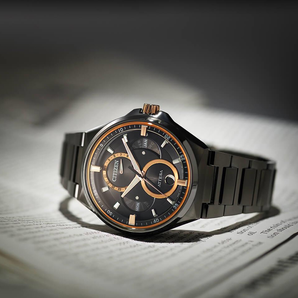 Citizen BU0065-64E นาฬิกาผู้ชาย Attesa Super Titanium™ Men's Watch Men's Watch