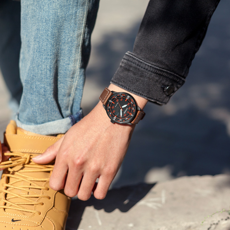 Citizen BM7395-11E นาฬิกาผู้ชาย Eco-Drive Chronograph Men's Watch