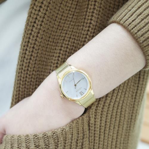 Citizen EM0812-89D นาฬิกาผู้หญิง Citizen L Eco-Drive Mother of Pearl Women's Watch