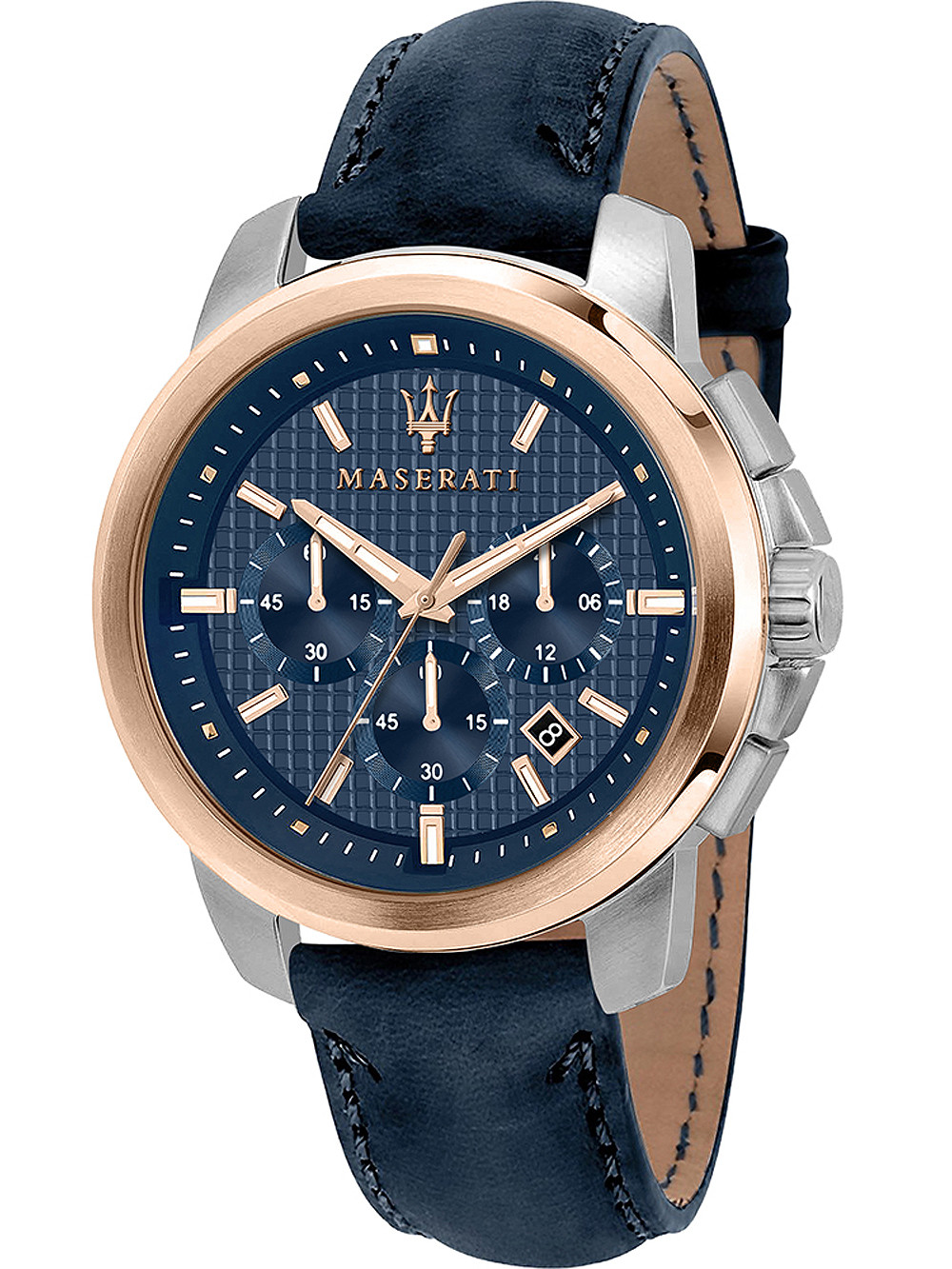 Maserati R8871621015 นาฬิกาผู้ชาย Successo Chronograph Quartz Men's Watch