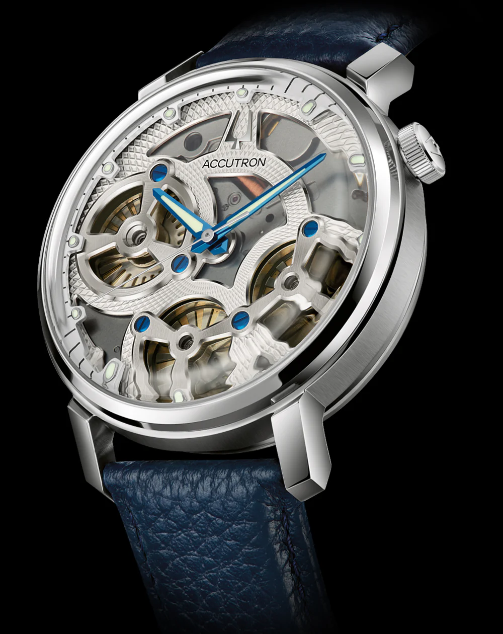 Bulova 26A209A นาฬิกาผู้ชาย Accutron Spaceview Evolution Men's Watch