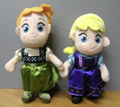 แพ็คคู่เจ้าหญิง (Anna & Elsa) ขนาด 7 นิ้ว