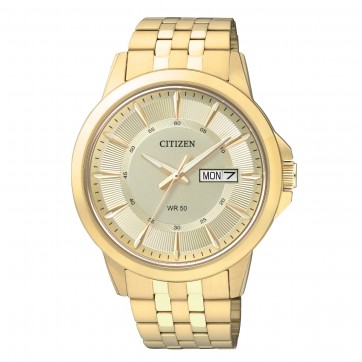 Citizen BF2013-56P นาฬิกาผู้ชาย Gold Tone Stainless Steel Men's Watch