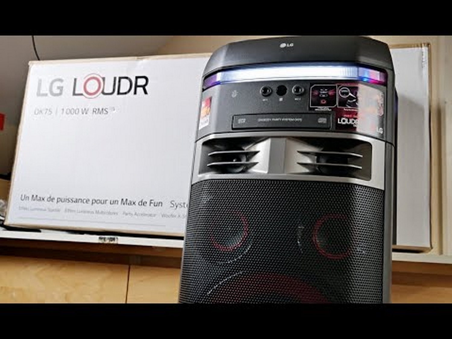 ลำโพง XBOOM 1000W LG รุ่น OK75