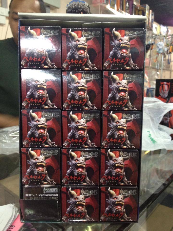 Chara heroes Figure Collection Mini Big Head Berserk