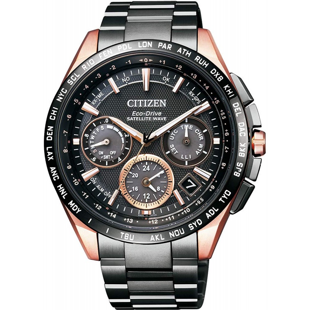 Citizen CC9016-51E นาฬิกาผู้ชาย Attesa F900 Eco-Drive Satellite Wave GPS Japan Made Men's Watch