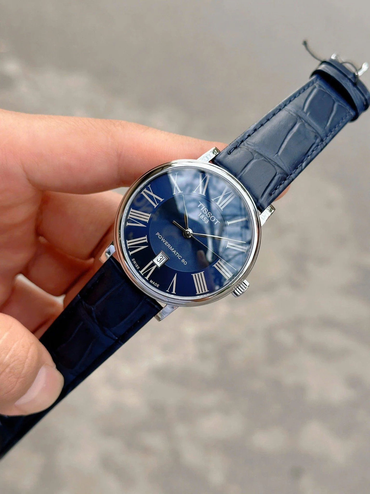 Tissot T122.407.16.043.00 นาฬิกาผู้ชาย Carson Automatic Men's Watch