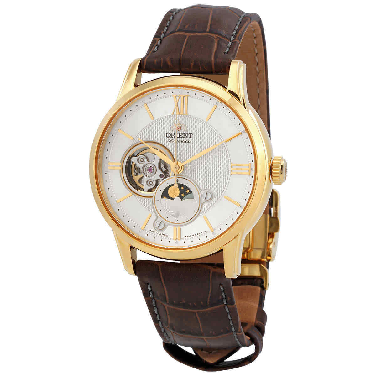 Orient RA-AS0010S10B นาฬิกาผู้ชาย Moonphase Automatic Men's Watch