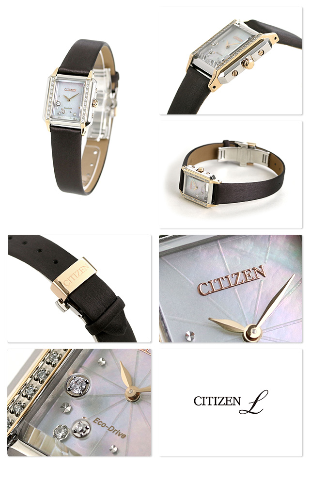 Citizen EG7068-16D นาฬิกาผู้หญิง Eco-Drive Elegance Women's Watch