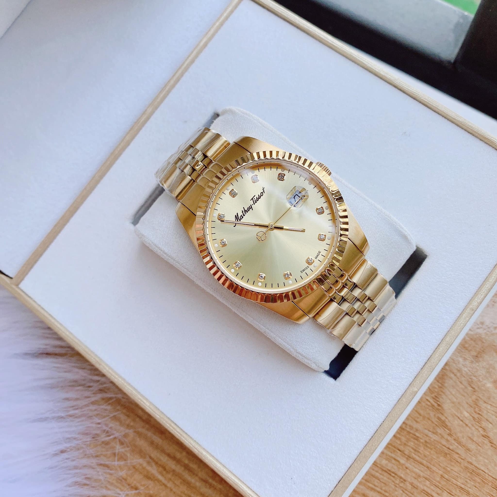 Mathey-Tissot H710PDI นาฬิกาผู้ชาย Mathey II Quartz Men's Watch