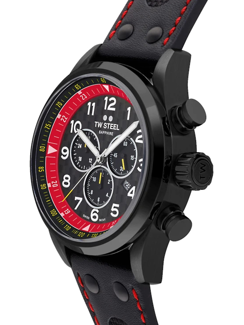 TW Steel SVS303 นาฬิกาผู้ชาย Volante Chronograph Coronel TCR Special Edition Quartz Men's Watch