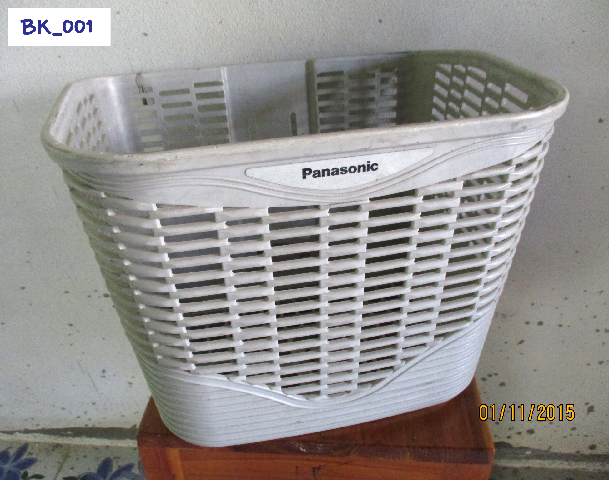 BK_001 ตะกร้าพลาสติก Panasonic