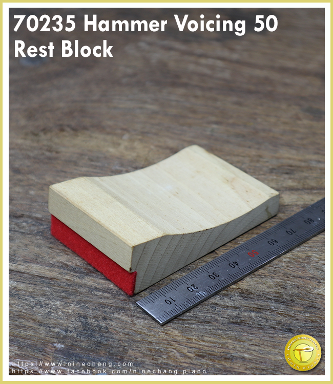 70235 Hammer Voicing 50 Rest Block
