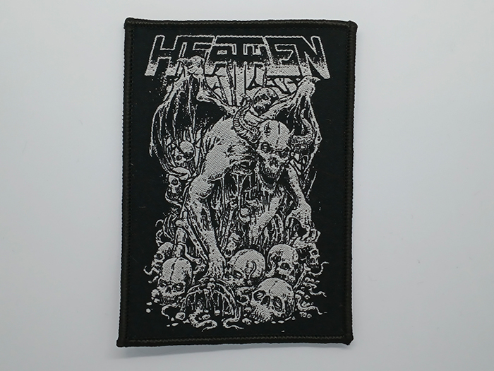 HEATHEN 'Skull' Woven Patch'
