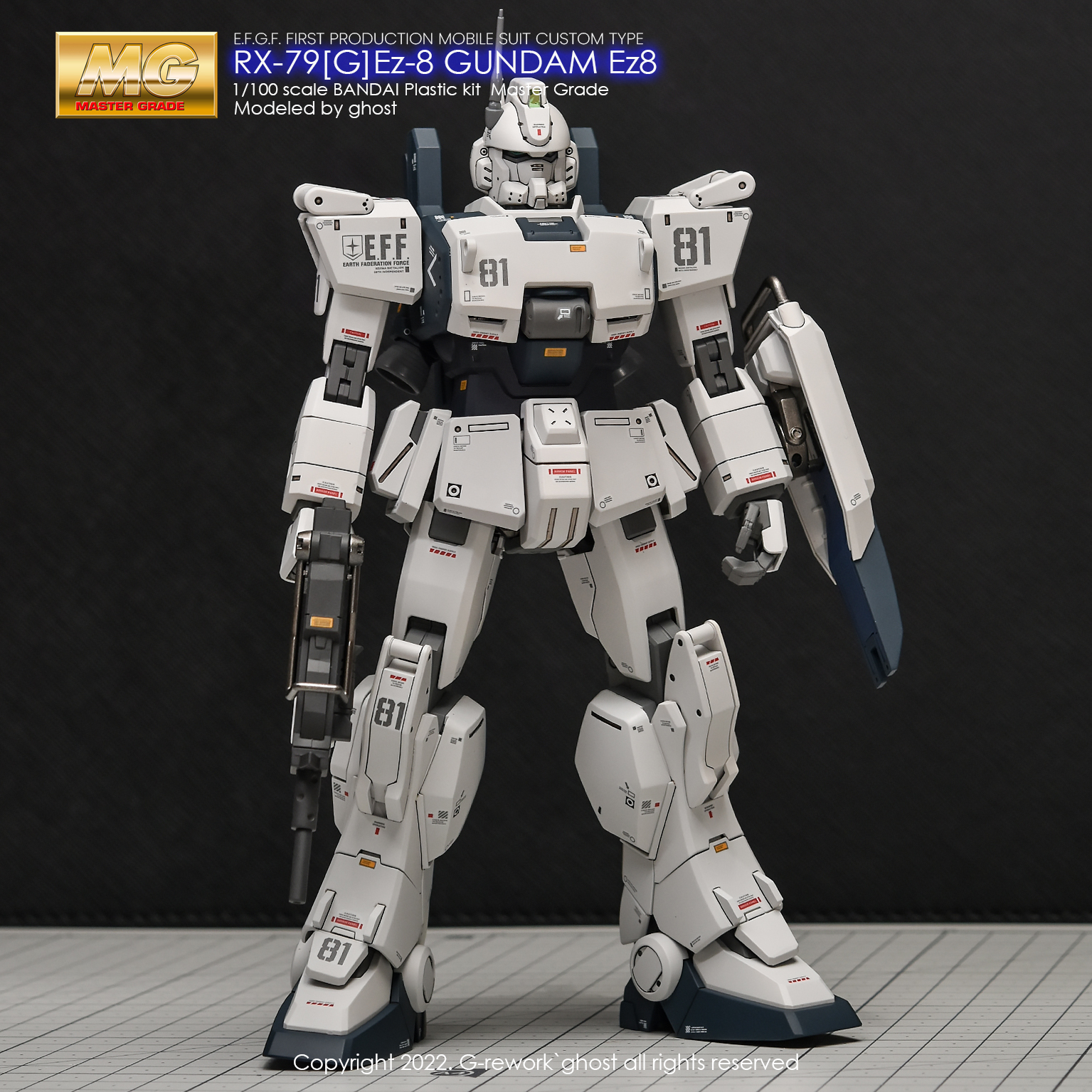 G-REWORK CUSTOM DECAL MG 1/100 EZ-08