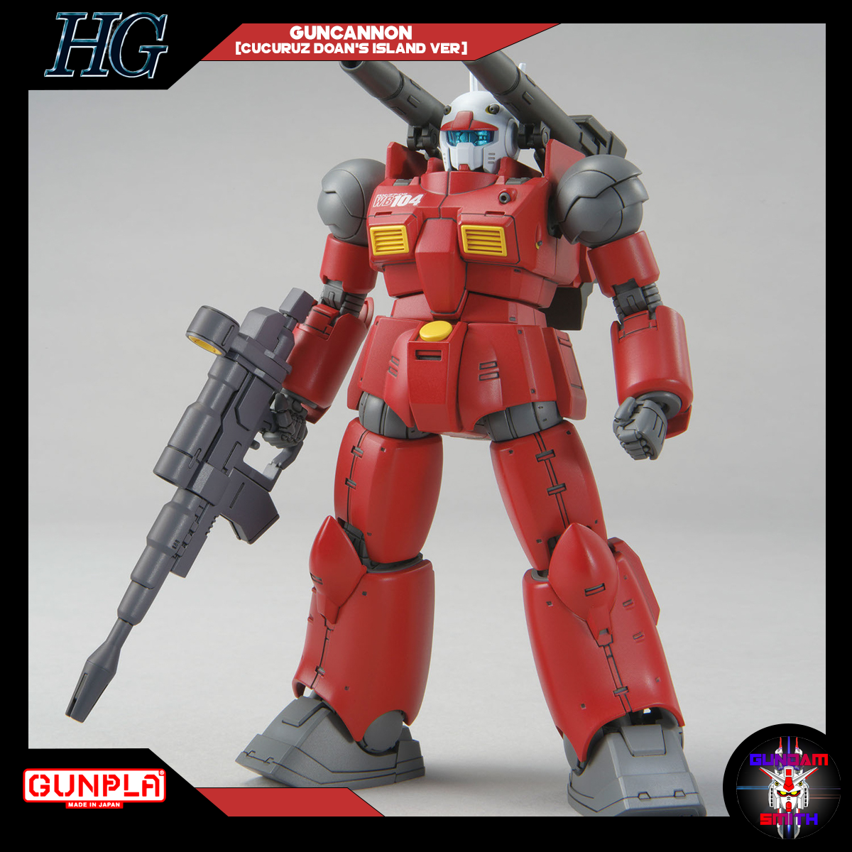 HG 1/144 GUNCANNON (CUCURUZ DOAN’S ISLAND VER.)