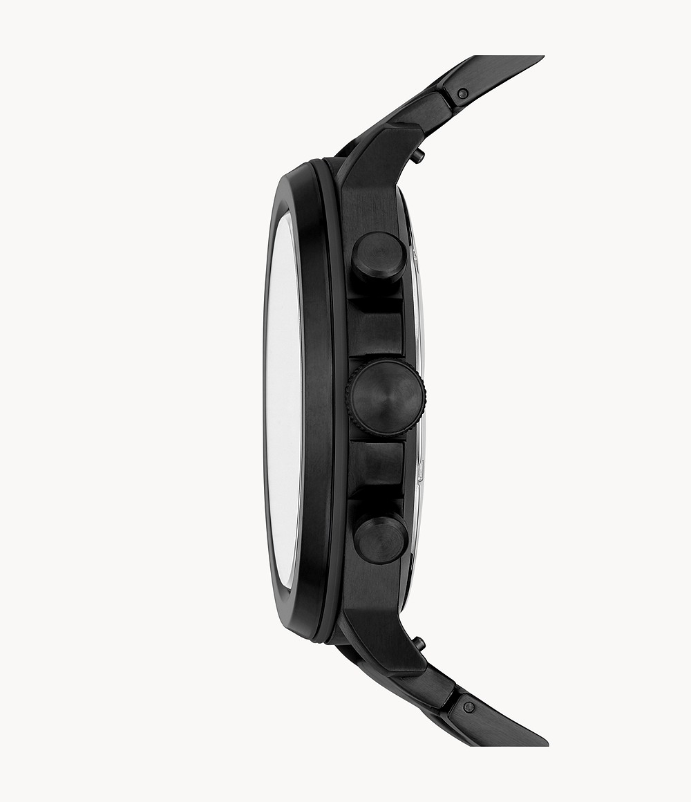 Fossil FS5754 นาฬิกาผู้ชาย Latitude Chronograph Black Quartz Men's Watch