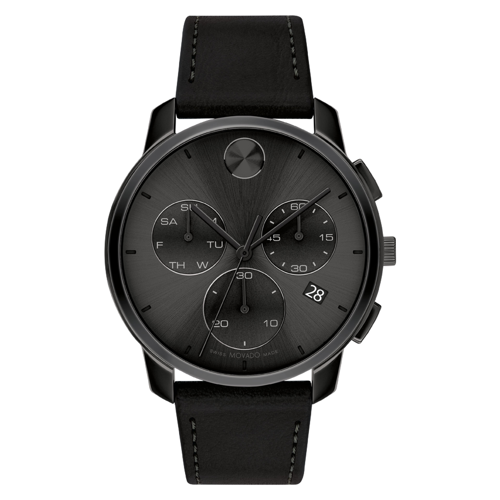 Movado 3600835 นาฬิกาผู้ชาย Bold Thin Chronograph Quartz Men's Watch