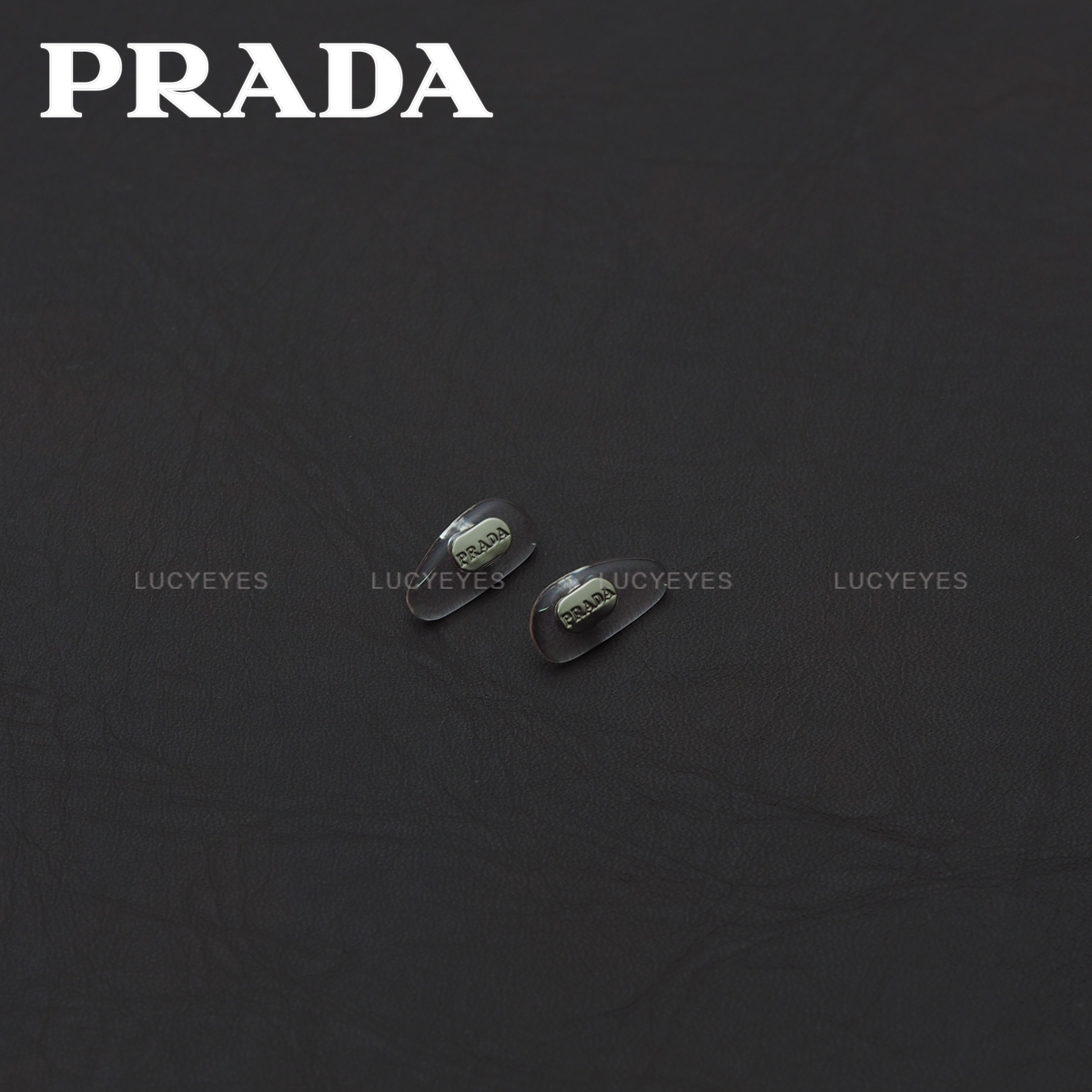 แป้นจมูก Prada แท้ 100% แบบเสียบใหญ่ (สีใส อะไหล่เงิน)