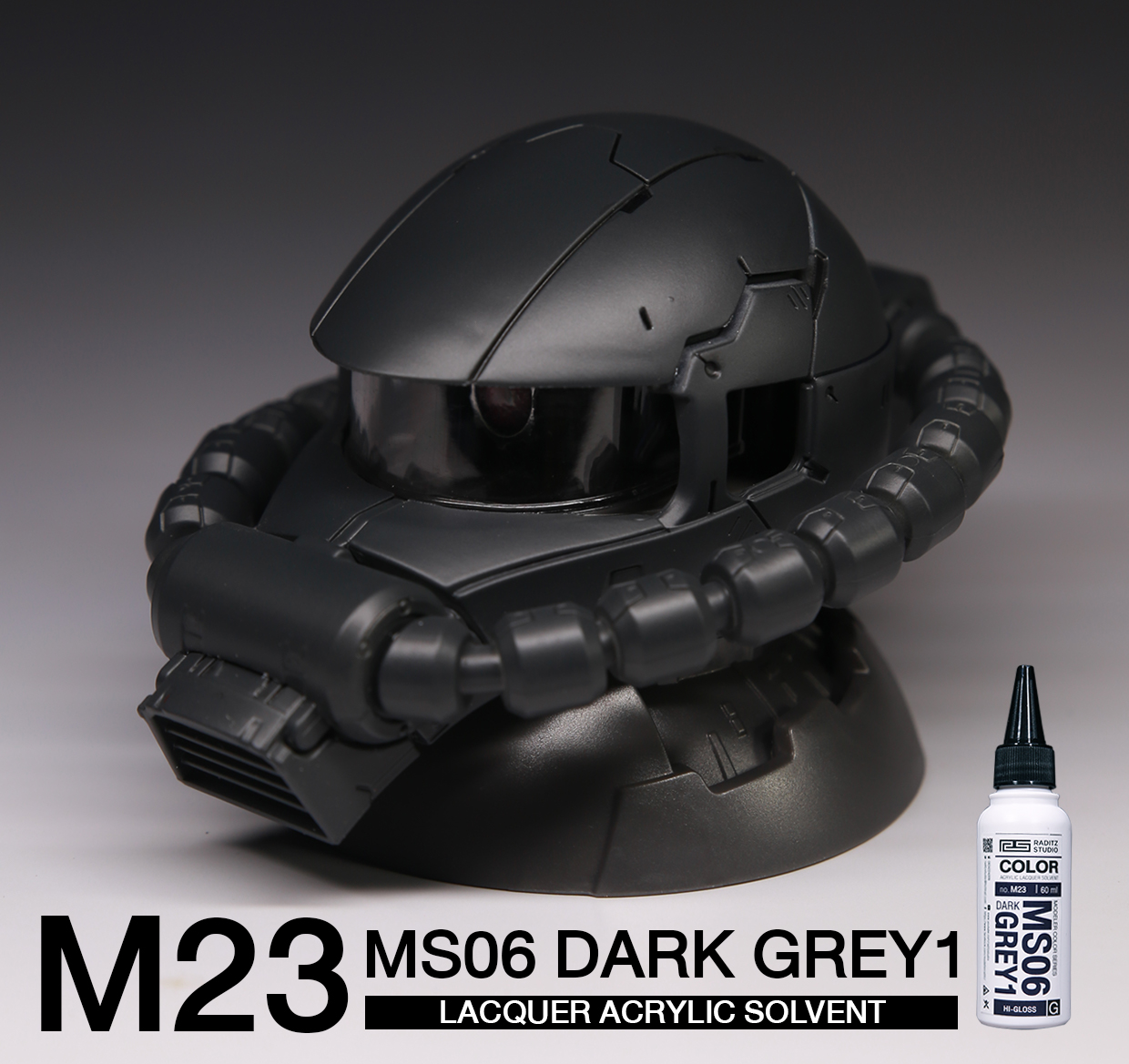 M23 MS06 DARK GREY Type G [มันเงา] 60ml