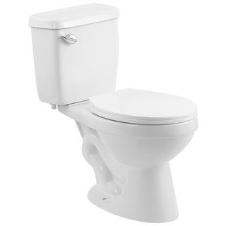 ซักโครกสีขาว 2ชิ้น กดข้าง PILOT #PL-A-W2203