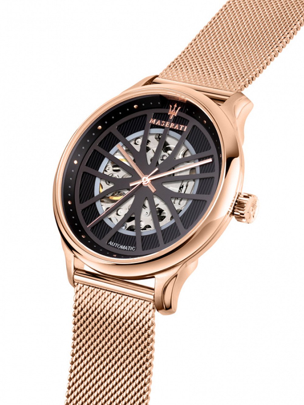 Maserati R8823136001 นาฬิกาผู้ชาย Gentleman Mechanic Automatic Men's Watch