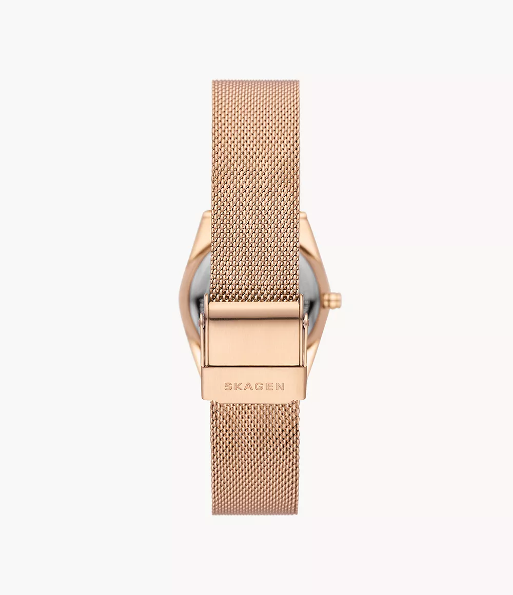 Skagen SKW3078 นาฬิกาผู้หญิง Grenen Lille Solar Rose gold Women's Watch