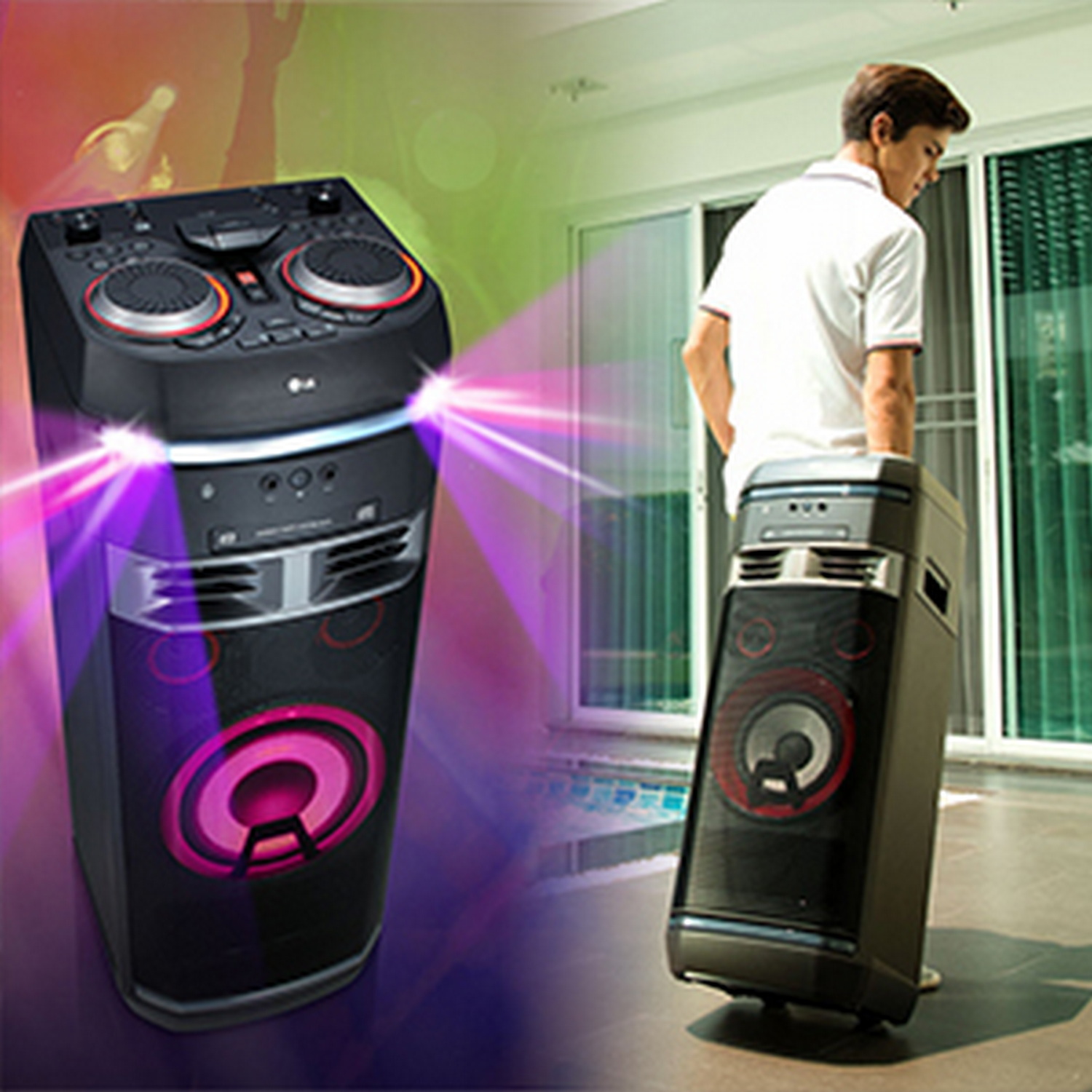 ลำโพง XBOOM 1000W LG รุ่น OK75