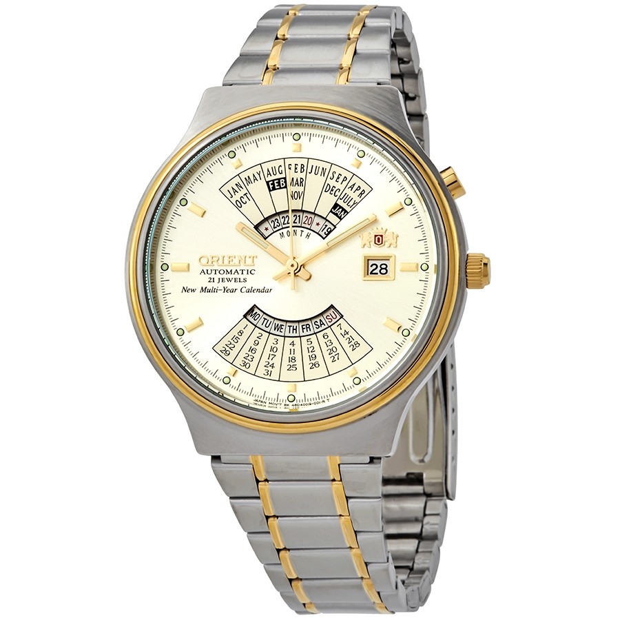 Orient EU00000CW นาฬิกาผู้ชาย Automatic Multi-Year Calendar Men's Watch