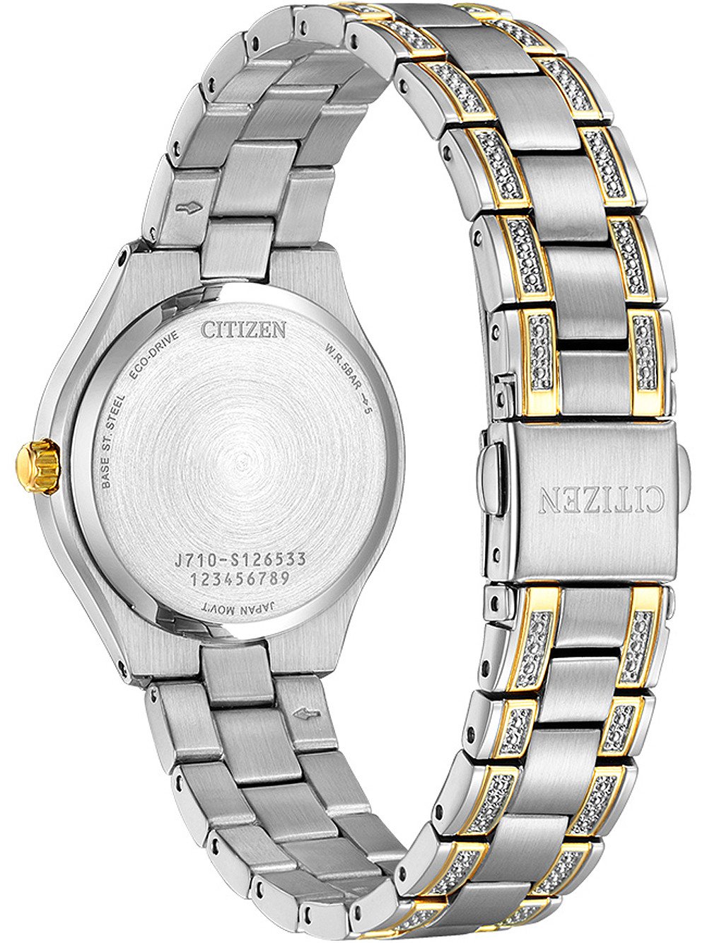 Citizen FE1234-50L นาฬิกาผู้หญิง Eco-Drive Elegance Women's Watch