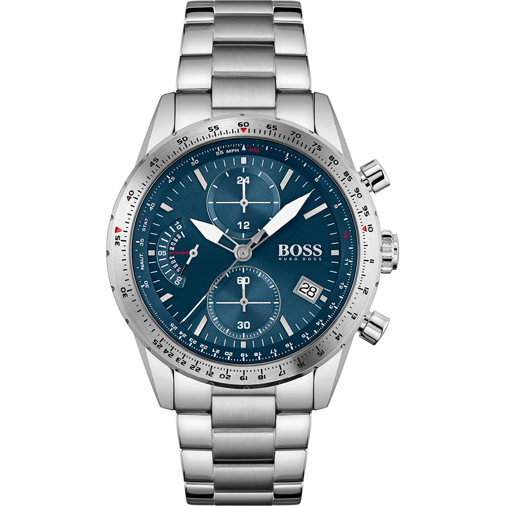 Hugo Boss 1513850 นาฬิกาผู้ชาย Pilot Edition Chrono Quartz Men's Watch